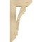 Ekena Millwork Merced Slat Rough Sawn Bracket, Douglas Fir, 4"W x 14"D x 26"H BKT04X14X26MRC06RDF - alternate 3